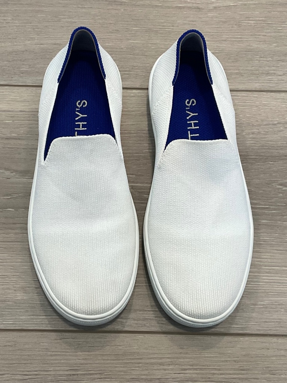 ROTHY’S The Original Slip On Sneakers in White Size 7